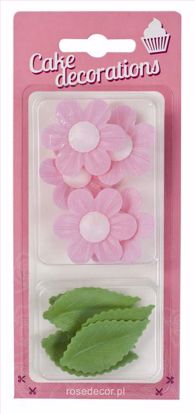 Obrazek ZESTAW KWIATKÓW W BLISTRZE NIEZAPOMINAJKI RÓŻOWE 240001 ROSE DECOR