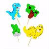 Obrazek CUKROWA DEKORACJA NA TORT PIKERY - DINOZAUR 2D EX7565 HOKUS
