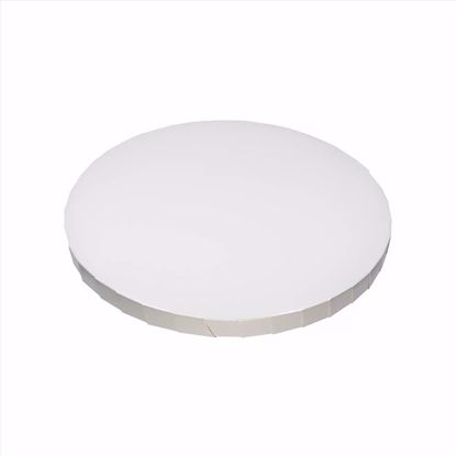 Obrazek PODKŁAD POD TORT ANGIELSKI STYRODUROWY - PERŁOWY 30CM PAPILART