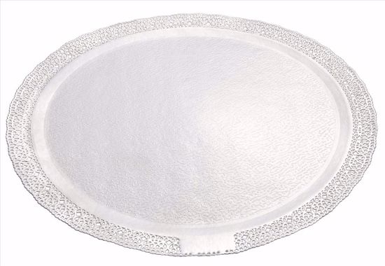 Obrazek PODKŁAD POD TORT BIAŁYŚR.28/24CM AŻUREK - LEONARDO GALAGO