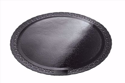 Obrazek PODKŁAD POD TORT ZŁOTY ŚR.32/28CM AŻUREK- LEONARDO GALAGO