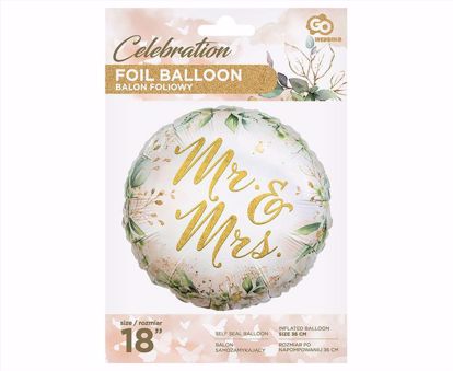 Obrazek BALON FOLIOWY MR&MRS 18" GODAN