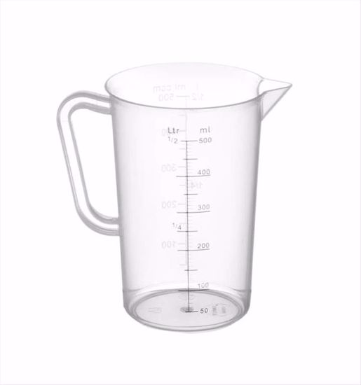 Obrazek MIARKA KUCHENNA Z PODZIAŁKĄ 0,5L. HENDI 567104