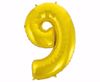 Obrazek BALON FOLIOWY ZŁOTY "9" FG-C855Z9 GODAN 