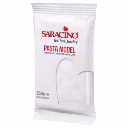 Obrazek MASA CUKROWA BIAŁA 250G. SARACINO 