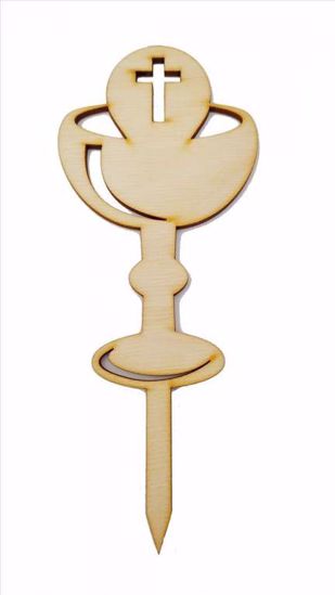 Obrazek TOPPER DREWNIANY - KIELICH  HOKUS