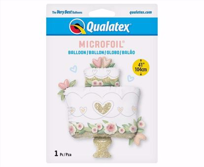 Obrazek BALON FOLIOWY "WEEDING CAKE" 41" 57377 GODAN 