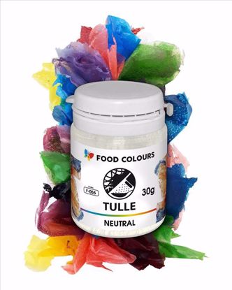 Obrazek TIUL W PROSZKU NEUTRAL  30G. F-055 FOOD COLOURS
