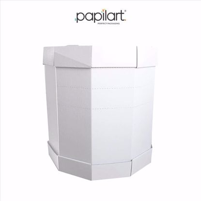 Obrazek KARTON NA TORT "CYLINDER" 32x20-35cm PAPILART  KARTON NA WYSOKI TORT