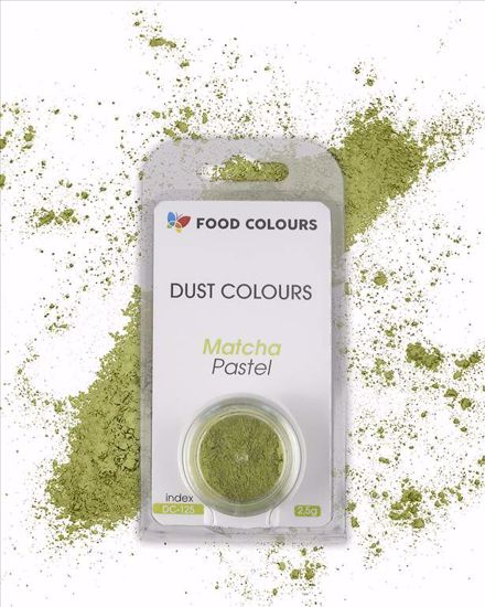 Obrazek BARWNIK SPOŻYWCZY DUST COLOURS - MATCHA 2,5g. DC-125 FOOD COLOURS