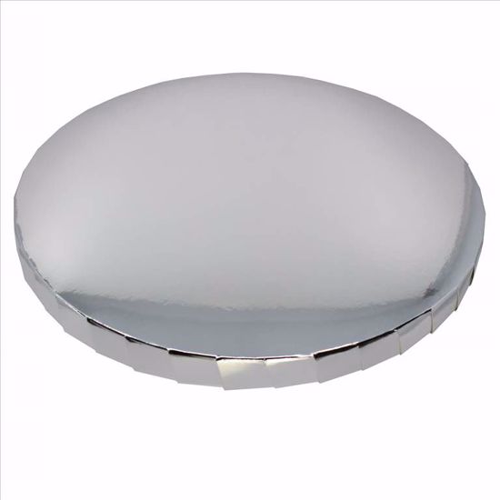 Obrazek PODKŁAD POD TORT ANGIELSKI SREBRNY / STYRODUR 30cm PAPILART