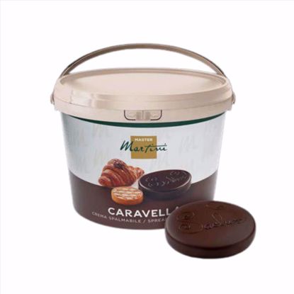 Obrazek KREM CARAVELLA COVER CACAO 5kg. AX52CH MASTER MARTINI KREM DO OBLEWANIA O SMAKU KAKAOWYM