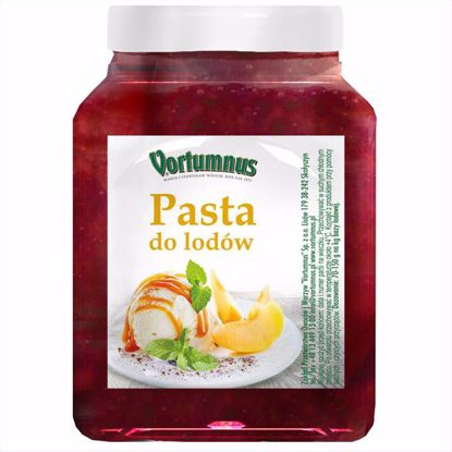 Obrazek PASTA DO LODÓW TRUSKAWKOWA 1,25KG VORTUMNUS