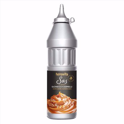 Obrazek SOS DO LODÓW O SMAKU SŁONY KARMEL 1KG TERRAVITA