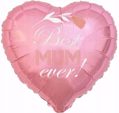 Obrazek BALON FOLIOWY "BEST MUM EVER" DZIEŃ MAMY FG-SBME GODAN