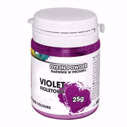 Obrazek BARWNIK W PROSZKU FIOLETOWY WS-P-044 25G FOOD COLOURS