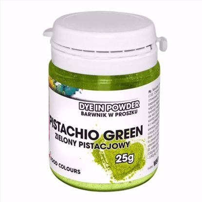 Obrazek BARWNIK W PROSZKU ZIELEŃ PISTACJOWA WS-P-049 25G FOOD COLOURS