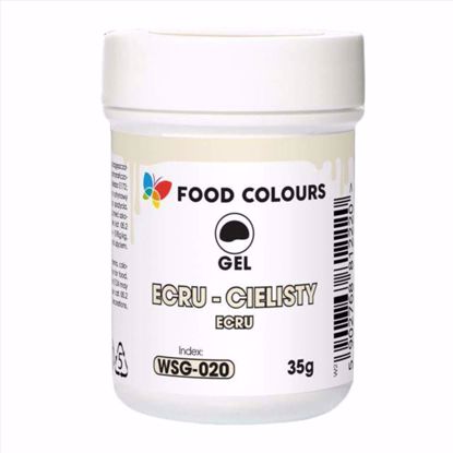 Obrazek BARWNIK ŻEL ECRU / CIELISTY WSG-020 35G FOOD COLOURS