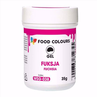 Obrazek BARWNIK ŻEL FUKSJA WSG-038 FOOD COLOURS
