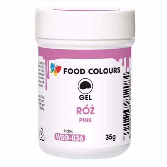 Obrazek BARWNIK ŻEL RÓZOWY WSG-012 35G FOOD COLOURS